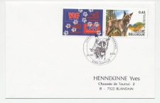 Cover / Postmark Belgium 2002