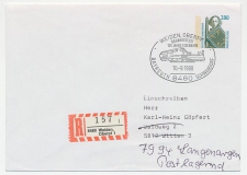 Registered cover / Postmark Germany 1988