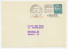 Postcard / Postmark Germany 1955