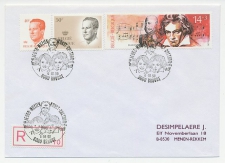 Registered cover / Postmark Belgium 1990
