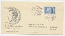 Cover / Postmark Finland 1955