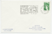Cover / Postmark France 1981