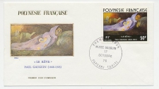 Cover / Postmark French Polynesia 1976