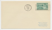 Cover / Postmark USA 1952