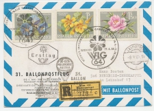 Registered Postcard / Postmark Austria 1964