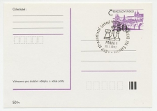 Postcard / Postmark Czechoslovakia 1992