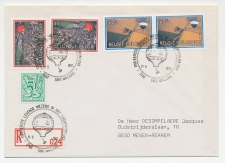 Registered cover / Postmark Belgium 1983