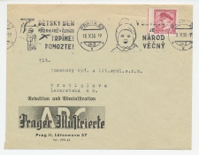 Cover / Postmark Czechoslovakia 1938