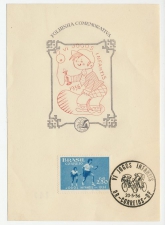 Sheetlet / Postmark Brazil 1956