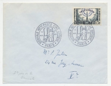 Cover / Postmark France 1955