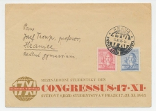 Cover / Postmark Czechoslovakia 1945