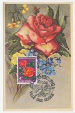 Maximum card Luxembourg 1956