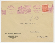 Cover / Postmark Czechoslovakia 1936