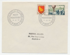 Cover / Postmark France 1956