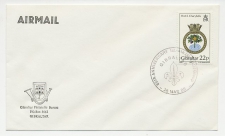 Cover / Postmark Gibraltar 1988