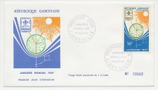Cover / Postmark Gabonese 1967