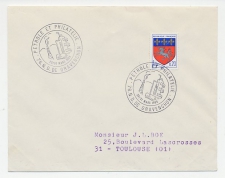 Cover / Postmark France 1968