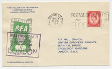 Cover / Postmark GB / UK 1954
