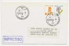 Cover / Postmark Brazil 1989