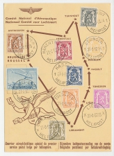 Card / Postmark Belgium 1950