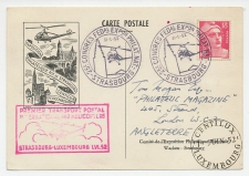 Card / Postmark France 1952