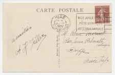 Card / Postmark France 1932