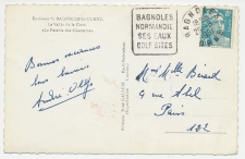 Card / Postmark France 1951