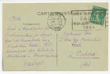 Card / Postmark France 1923