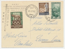 Card / Postmark Italy 1952