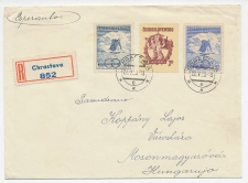 Registered cover / Postmark Czechoslovakia 1950
