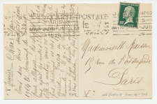 Card / Postmark France 1924