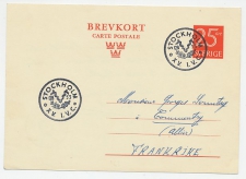 Postcard / Postmark Sweden 1953
