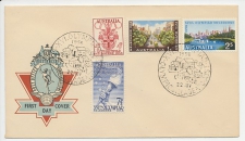 Cover / Postmark Australia 1956