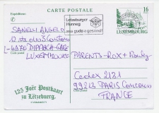 Card / Postmark Luxembourg 1995