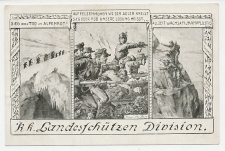 Fieldpost postcard Austria 1916