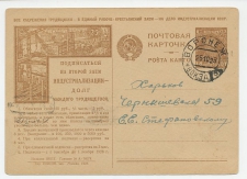 Postal stationery Soviet Union 1928