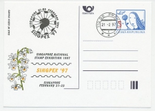 Postal stationery Czechoslovakia 1997