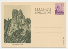 Postal stationery Liechtenstein 1940