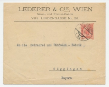 Postal stationery Austria 1908 - Privately printed