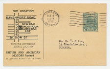 Postal stationery Canada 1939