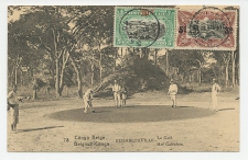 Postal stationery Belgian Congo 1924 ( Maximum card )