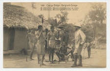 Postal stationery Belgian Congo 1923