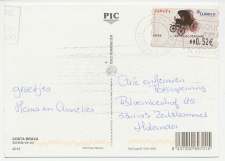 Postcard / ATM stamp Spain 2004