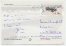 Postcard / ATM stamp Spain 2002