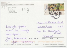 Postcard / ATM stamp Spain 2005