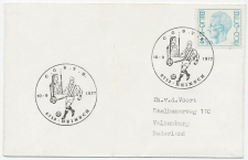 Cover / Postmark Belgium 1977