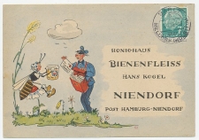 Illustrated card Germany 1956