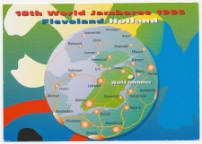 Postcard / Postmark Netherlands 1995
