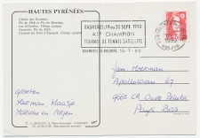 Postcard / Postmark France 1990