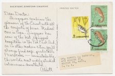 Postcard / Postmark Singapore 1962